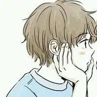  漫画情侣头像唯美一男一女左右分开拜托啦