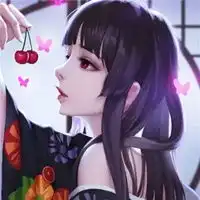  动漫女生头像冷酷黑白冷酷无情霸气动漫女生头像