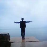  qq情侣头像背影带字