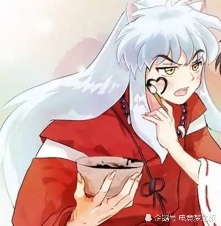 ins撒狗粮的情侣头像,犬夜叉甜到骨子里,很酷很呆萌