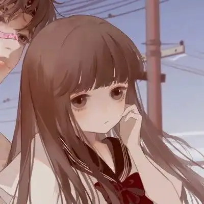  动漫情侣我爱的人,平安喜乐就够了