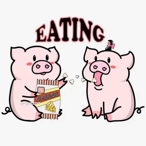  可爱原创情侣小猪喂食图片大小2500x2500px图片尺寸473.01kb来自png搜索网pngss.com免费免扣png素材下载粉色搞怪卡通卡通手绘可爱零食情侣食品童趣头像小猪英文原创