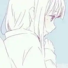  动漫情侣头像要清新简单的那种跪求