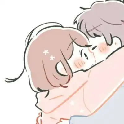  超可爱卡通动漫情侣头像抖音一见钟情易长相厮守难