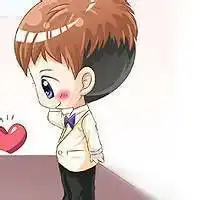  男生卡通头像呆萌好看可爱的呆萌卡通男生