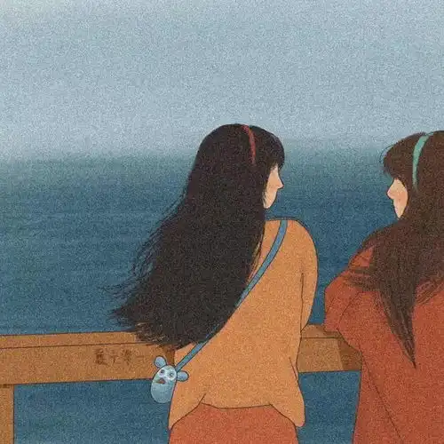  动漫真人闺蜜头像