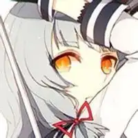  动漫女生头像清新淡雅的图片