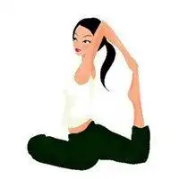  卡通女孩瑜伽头像微信头像图片大全