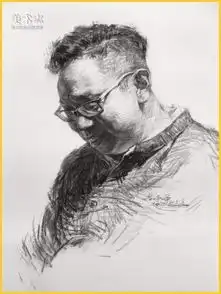  素描逆光头像素描头像qq头像大全qq志乐园