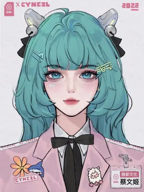  王者荣耀女英雄选秀证件照头像