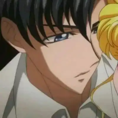  美少女战士情侣头像一对呆萌可爱美少女战士cp头像