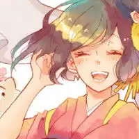  可以帮忙制作动漫的情侣头像吗带字的,最好是好看的,不要卡通的