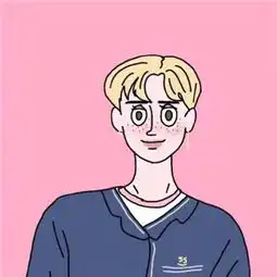  手绘情侣头像一男一女个性网精选喜欢你就像薄雾像清香