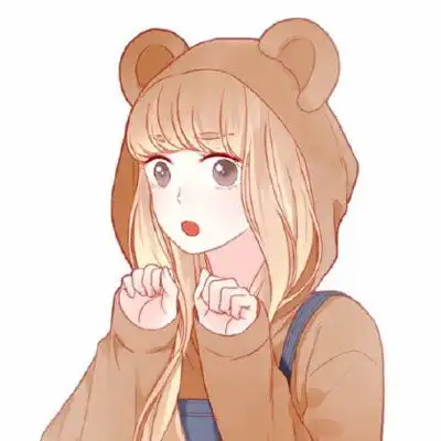  情侣头像一男一女动漫图片卡通一左一右图片一对