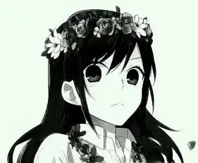  求黑白的动漫情侣头像要高清