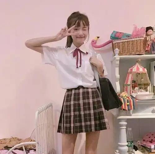 挑选衣服成困难户,想要入坑又太纠结其实jk制服并非小个子女生雷区