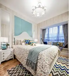  3室2厅双卫生间欧式田园风格装修效果图