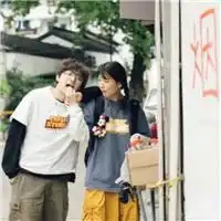  霸气恩爱好看的情侣头像ins风