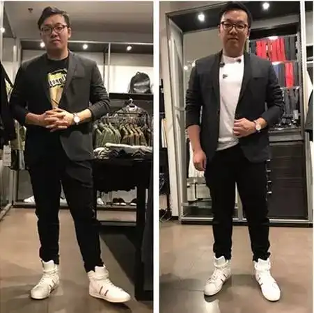  素人改造天然萌的微胖男生如果被掰成霸道的精英男