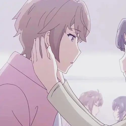  动漫头像追赶日出就算我献给自己的一场浪漫