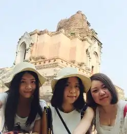 闺蜜三人第一次集体出游华欣拜县清莱
