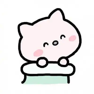  动漫情头一男一女可爱卡通呆萌情头一左一右最新版