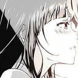  动漫手绘情侣qq头像一左一右如果你还可以爱我