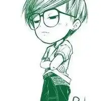  微信头像蓝色头像小人微信头像图片大全