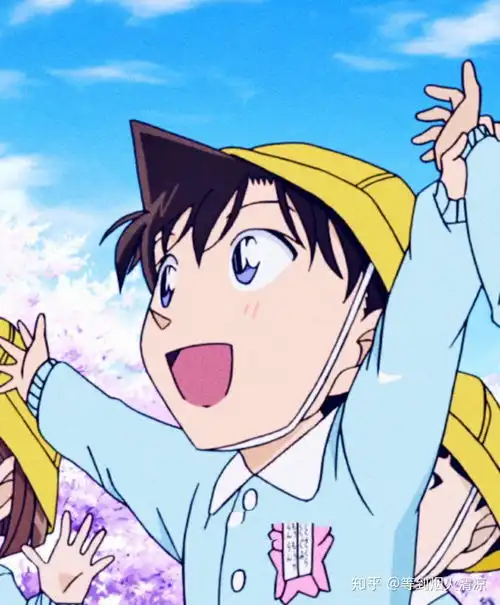  名侦探柯南新一小兰动漫情侣头像