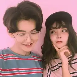  时尚暖色调情头两情相悦未必天长qq情侣头像我要个性网