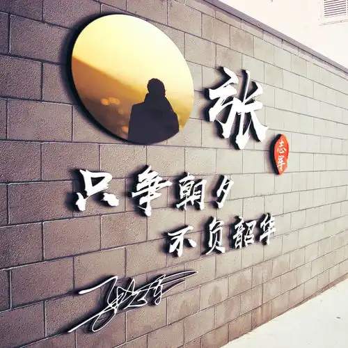  2022你的微信头像该换了,40张3d金属商务签名头像,有你的名字吗