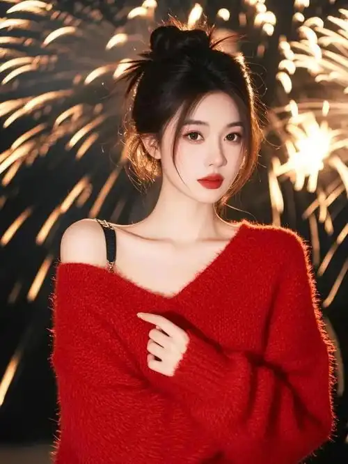  美女壁纸丨2025新年暴美暴富