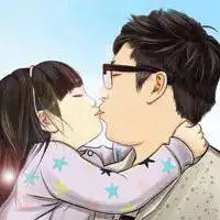  亲子头像父女一对2张微信头像图片大全