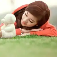  我们要坚强我们要微笑唯美清新的情侣头像