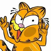  电影加菲猫高清头像黄色可爱加菲猫微信头像