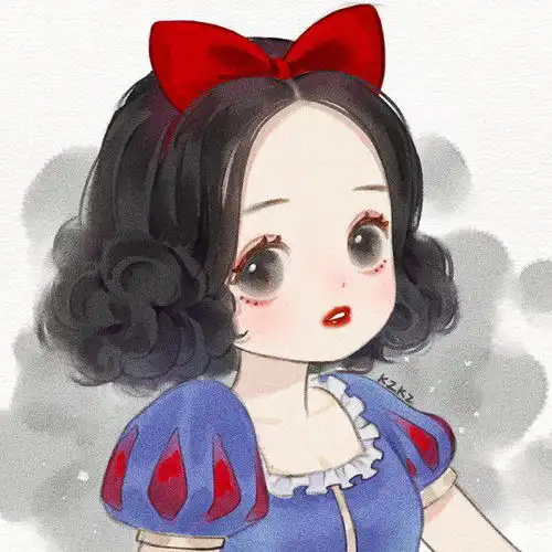  求卡通白雪公主的情侣头像的另一半