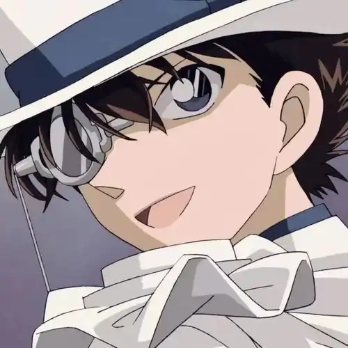  怪盗基德主题头像我只是一个飞累了要休息一下的魔术师