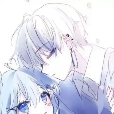  可爱的卡通情侣头像,喜欢拿走