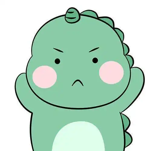  憨憨的小恐龙头像