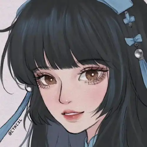  王者手绘情侣头像