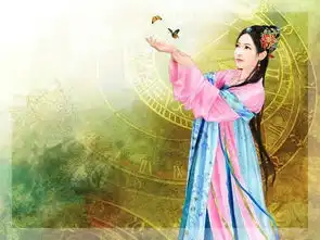 一组古风板绘美女插画,仙气十足的古装女子