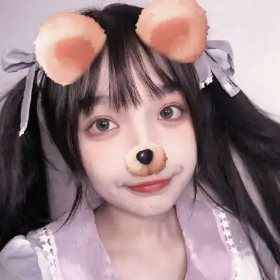  可爱卖萌闺蜜头像一人一张多人头像一套8个人5人6人