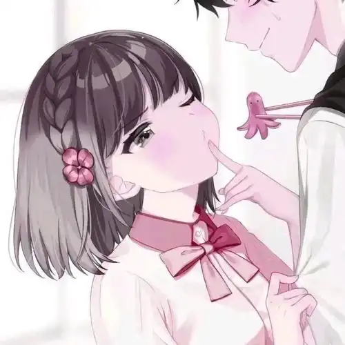  情侣头像丨甜到爆的情侣头像