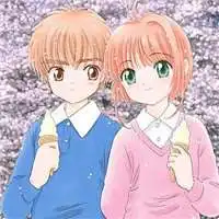  百变小樱情侣头像同框微信头像图片大全