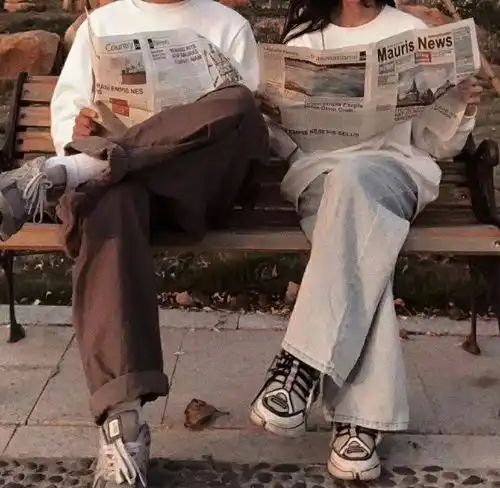  情侣头像这一丢丢复古风