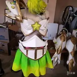  该来的还是来了女玩家自制英雄联盟星之守护者厄加特cos服