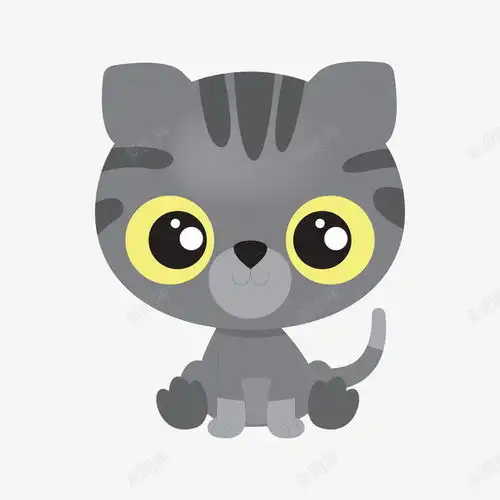  卡通可爱小动物装饰动物头像免费下载页面网页平面电商创意素材猫咪素材