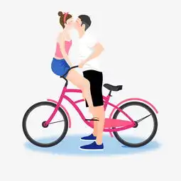  卡通手绘亲吻情侣图片素材其他格式下载动漫人物大全