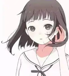  短发娘二次元女生卡通短发菇凉动漫堆糖,美好生活研究所