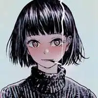  戴墨镜叼烟动漫女头像高冷侧脸微信头像图片大全